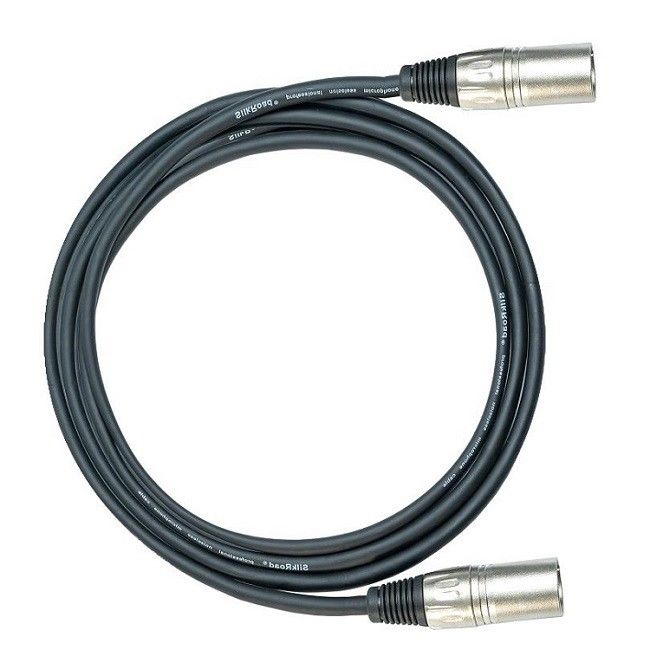 3 штифта XLR микрофонные кабели мужской на женский микрофон кабель черный XLR кабель