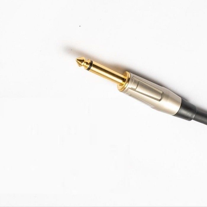 22 Awg Bass Guitar Cable 1/4 дюймовый прямой до 1/4 дюймового углового Bass Amp Cord для Amp