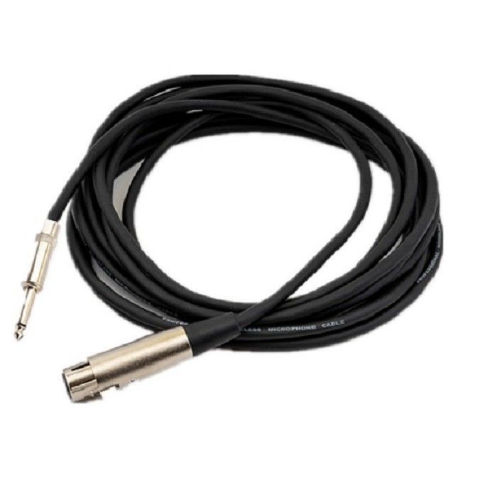 Xlr к Xlr микрофонные кабели 1/4 дюйма 10 футов XLR кабели мужской к женской микрофонные кабели