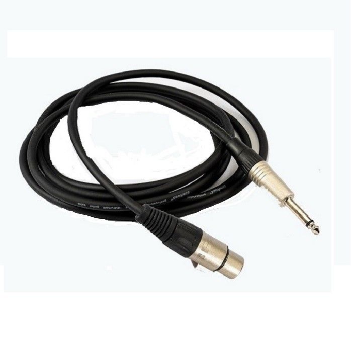 1/4 дюймовый микрофонный кабель 10 футовый XLR кабель XLR мужской к XLR женский микрофонные кабели