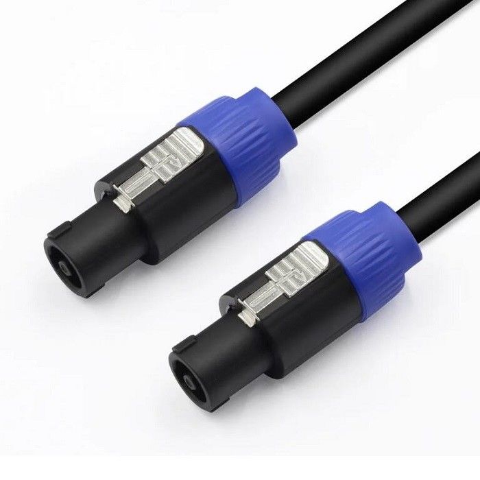 12 AWG Speakon To Speakon кабельный патч кабелей 12Gauge Wire кабеля OD10 мм