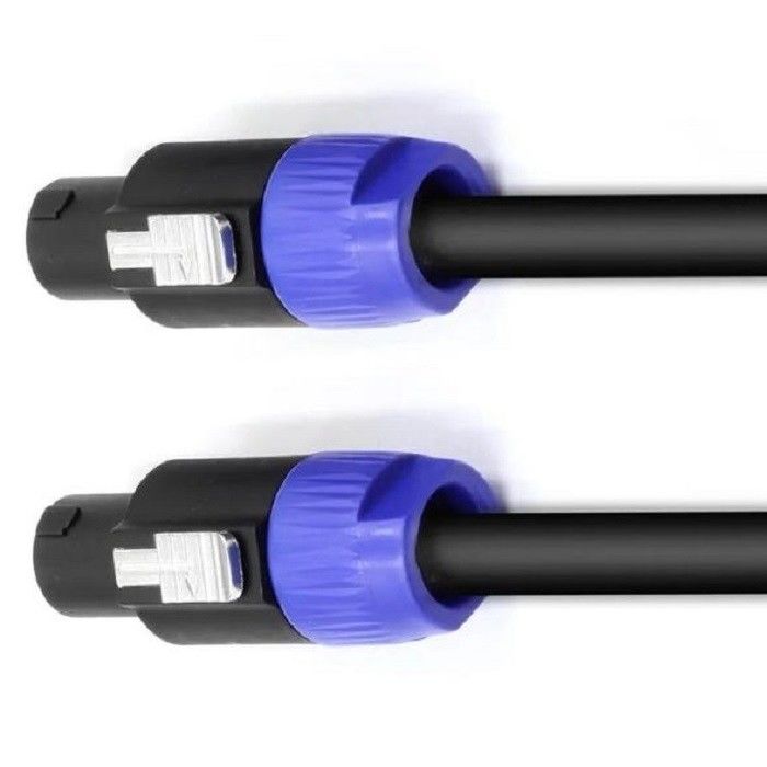 2.5mm Speaker Wire To Speakon 12 AWG Speaker Patch Cords 12 габаритных диджейских проводов