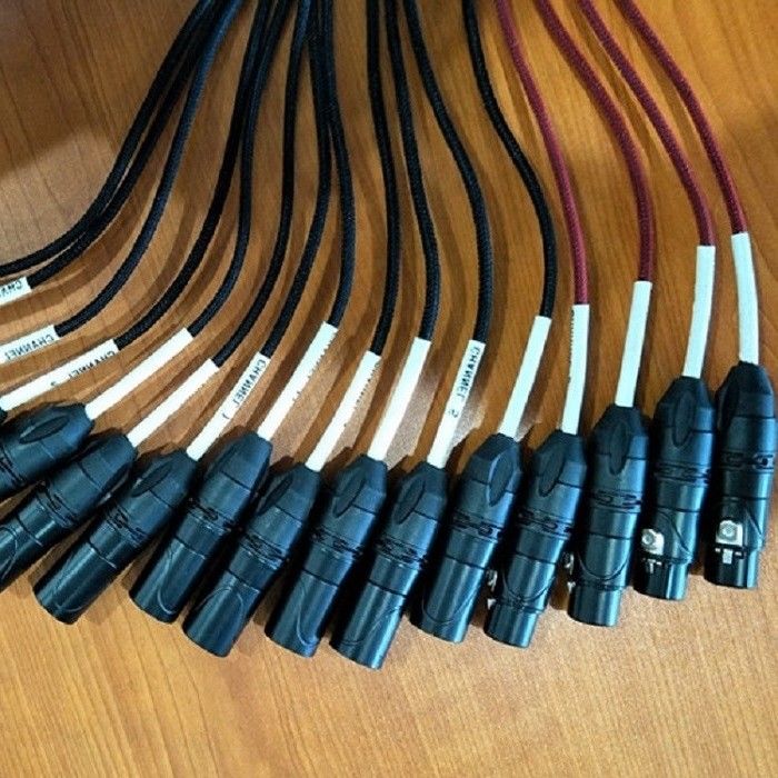 100 футов 24 канала аудио змеиный кабель XLR посылать на борту змеиный кабель XLR разделительный кабель