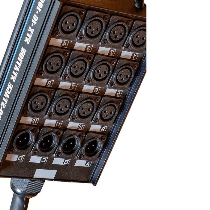 28 каналов XLR Send Board Snake Cable XLR Splitter Cable для студий записи