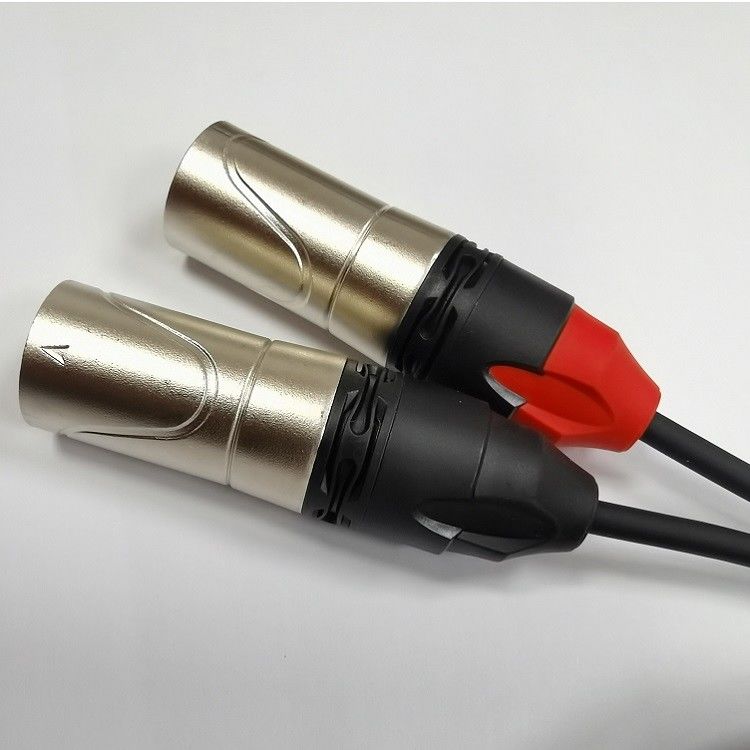 DAC C для двойного XLR мужского аудио кабеля Y разделитель встроен в мощный DAC чип